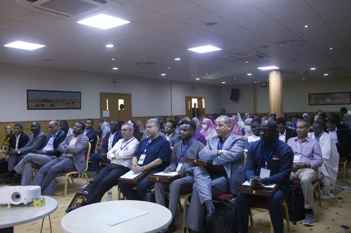 Participants in the conference hall